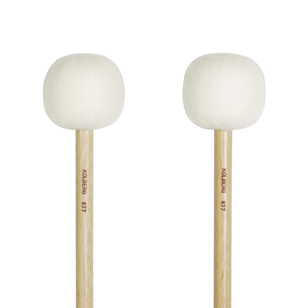KOLBERG Bass Drum Mallets Wool Felt 大鼓棒 877