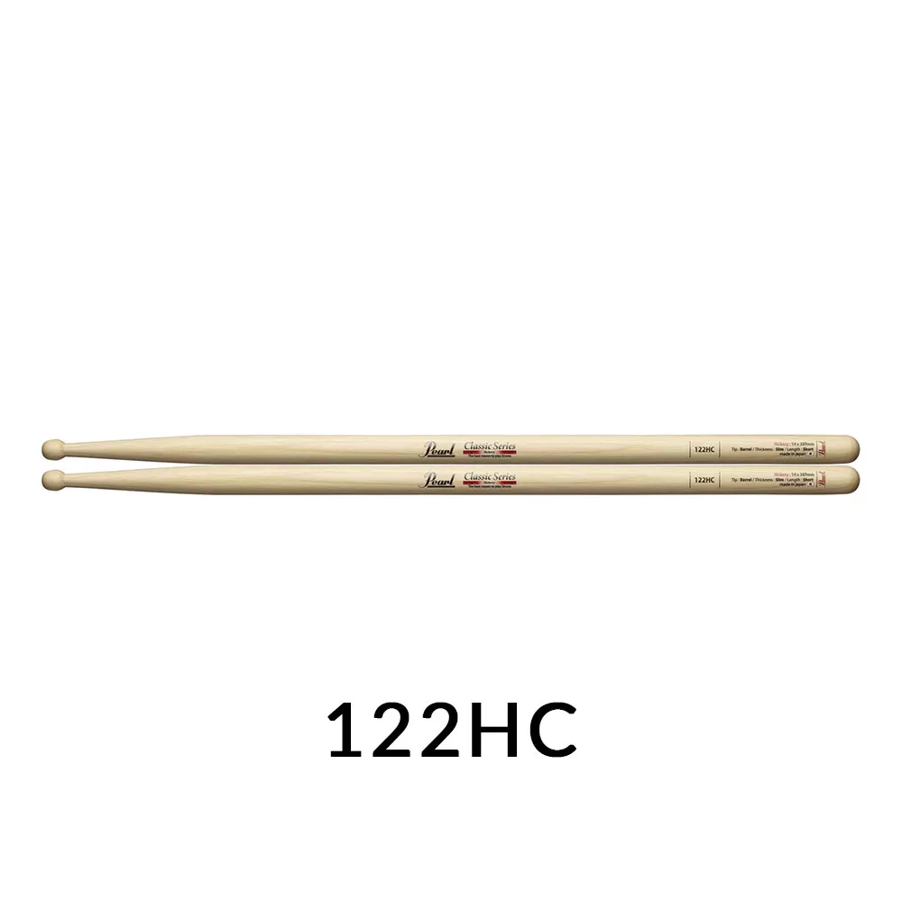 Pearl NO.122 山胡桃木小鼓棒