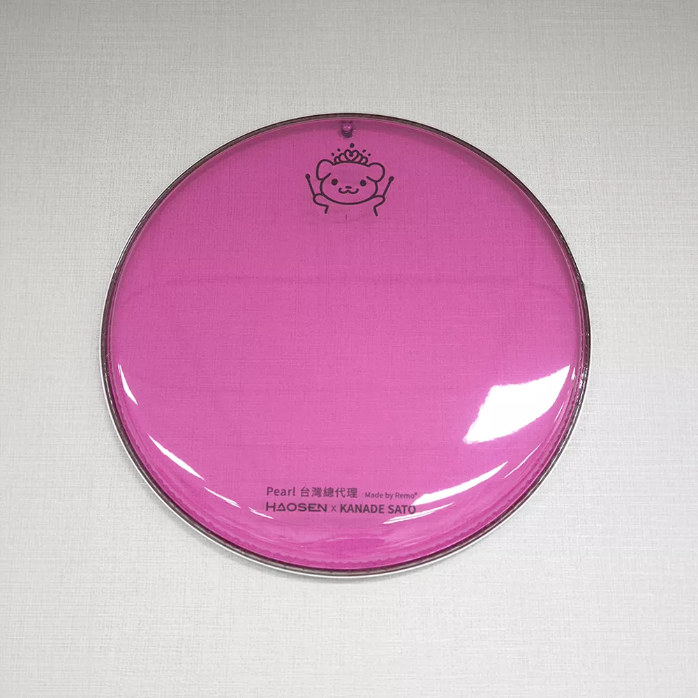 佐藤奏 Remo製聯名鼓皮