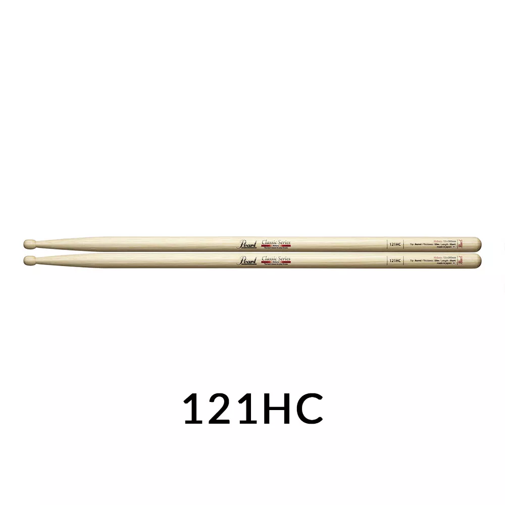 Pearl NO.121 山胡桃木小鼓棒